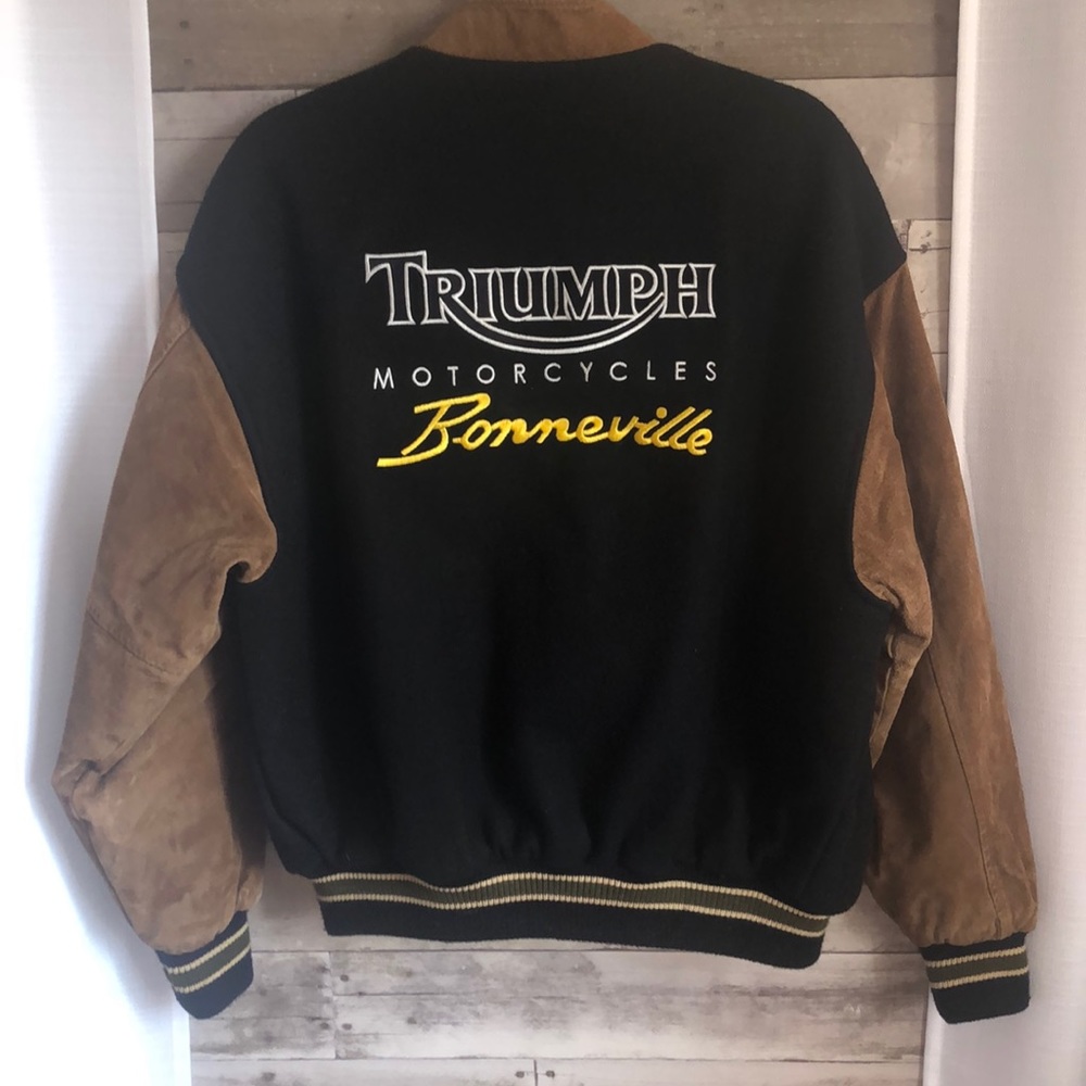 Triumph Bombers Logo Jacket size Large